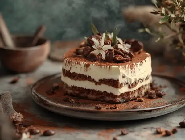 En vacker tiramisu, perfekt för ett speciellt tillfälle. Detta tiramisu recept är en dröm för alla kaffeälskare.
